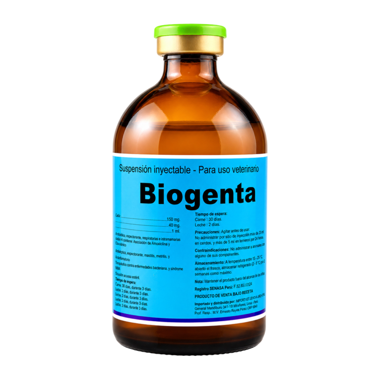 BIOGENTA / 100ml - importvet.pe